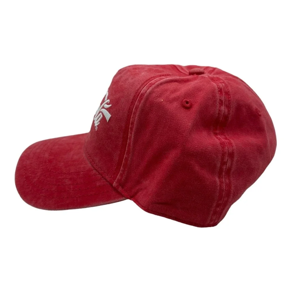 NWT American Needle Coca-Cola Fade Wash Snapback Baseball Hat Cap Red‎ Coke Soda